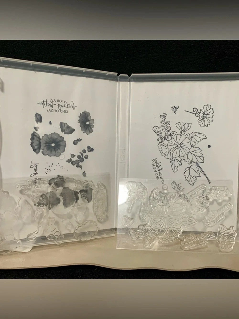 NEW Fun Stampers Journey + Stampin’ Up! Photopolymer Stamp Sets – (2) Set Bundle